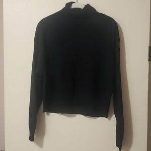 Crop turtleneck